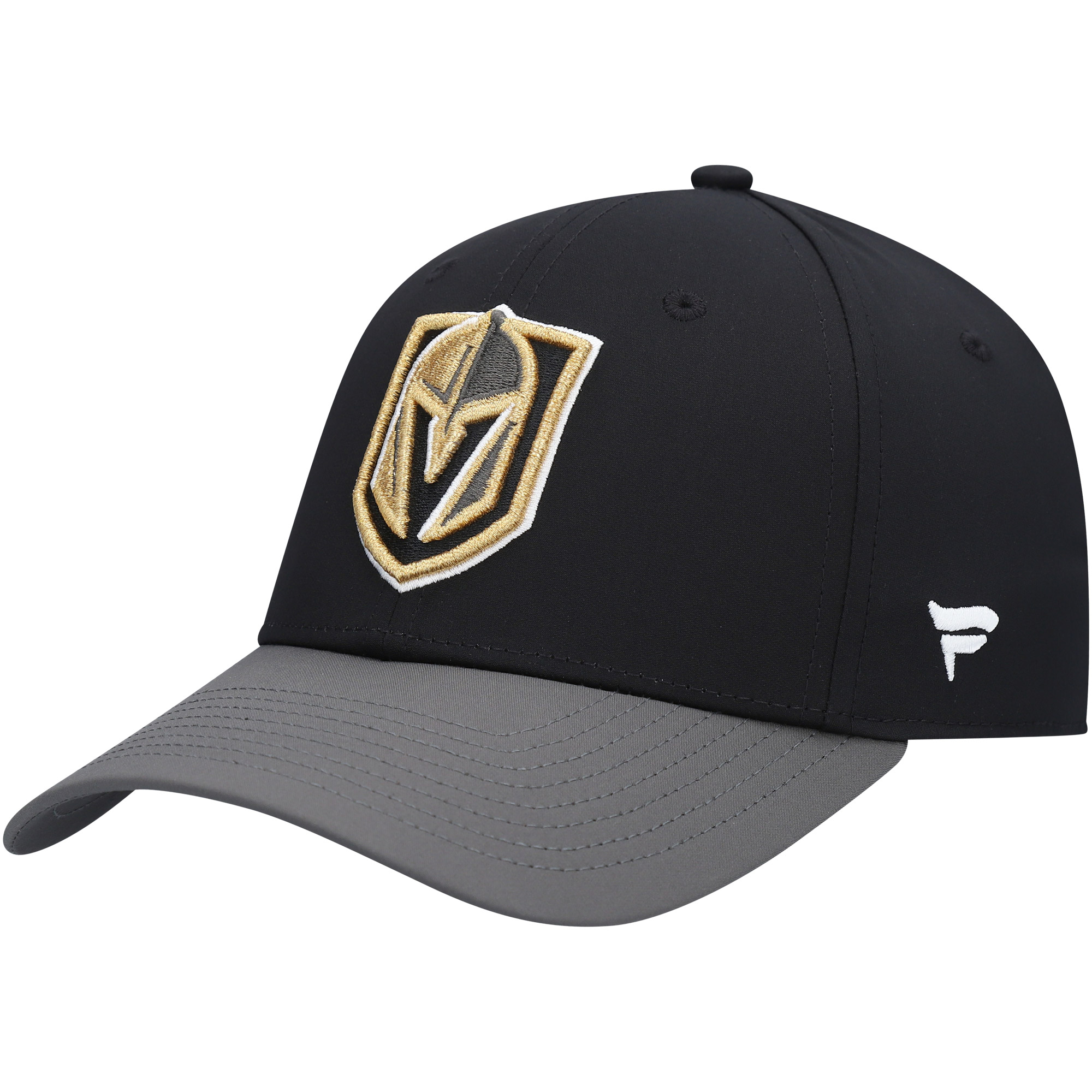 Men’s Fanatics Branded Black Vegas Golden Knights Core Primary Logo Flex Hat