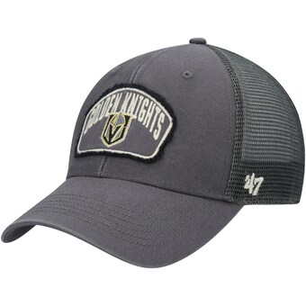 Men's '47 Charcoal Vegas Golden Knights Cledus MVP Trucker Adjustable Snapback Hat