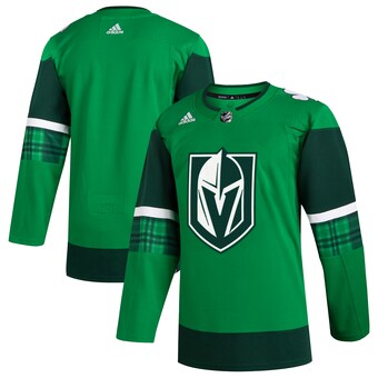 Men's adidas  Kelly Green Vegas Golden Knights 2023 St. Patrick's Day Primegreen Authentic Jersey