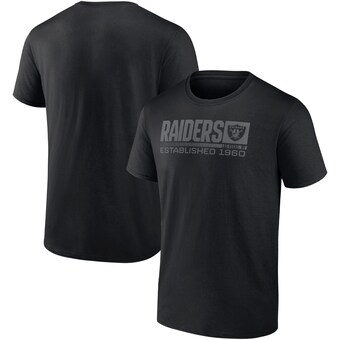 Men's Fanatics Branded Black Las Vegas Raiders Home Stretch T-Shirt