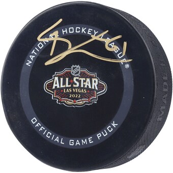 Mark Stone Vegas Golden Knights Autographed 2022 NHL All-Star Game Official Game Puck