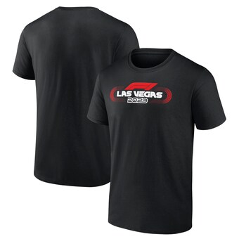 Men's Fanatics Branded Black Formula 1 Las Vegas 2023 T-Shirt