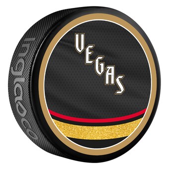 Inglasco Vegas Golden Knights 2022 Reverse Retro Hockey Puck
