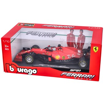Charles Leclerc Scuderia Ferrari Autographed Mini 1:43 Scale Formula 1 Die Cast Car