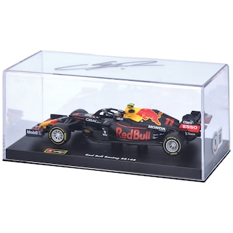 Sergio Perez Red Bull Racing Autographed Mini 1:43 Scale Formula 1 Die Cast Car