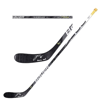 Jonathan Marchessault Vegas Golden Knights Game-Used Black Bauer Stick vs. Minnesota Wild on May 24, 2021 with "Game Used" Inscription