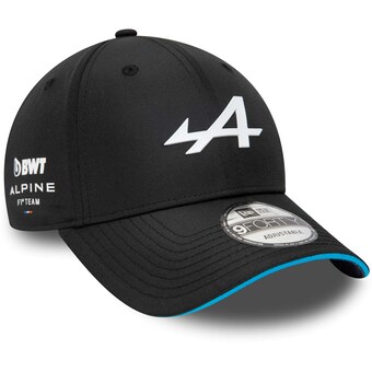 Men's New Era Black Alpine Team 9FORTY Snapback Hat