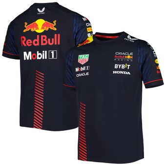 Youth Castore Navy Red Bull Racing 2023 Set-Up T-Shirt