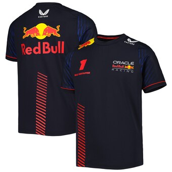 Youth Castore Max Verstappen Navy Red Bull Racing 2023 Driver Edition T-Shirt