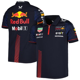 Youth Castore Navy Red Bull Racing 2023 Polo