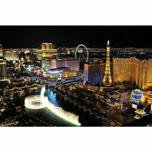 Las Vegas Night Flight by Helicopter with Downtown Las Vegas Foodie Tour