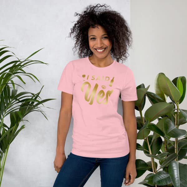 unisex staple t shirt pink front 647d444b45bf5.jpg